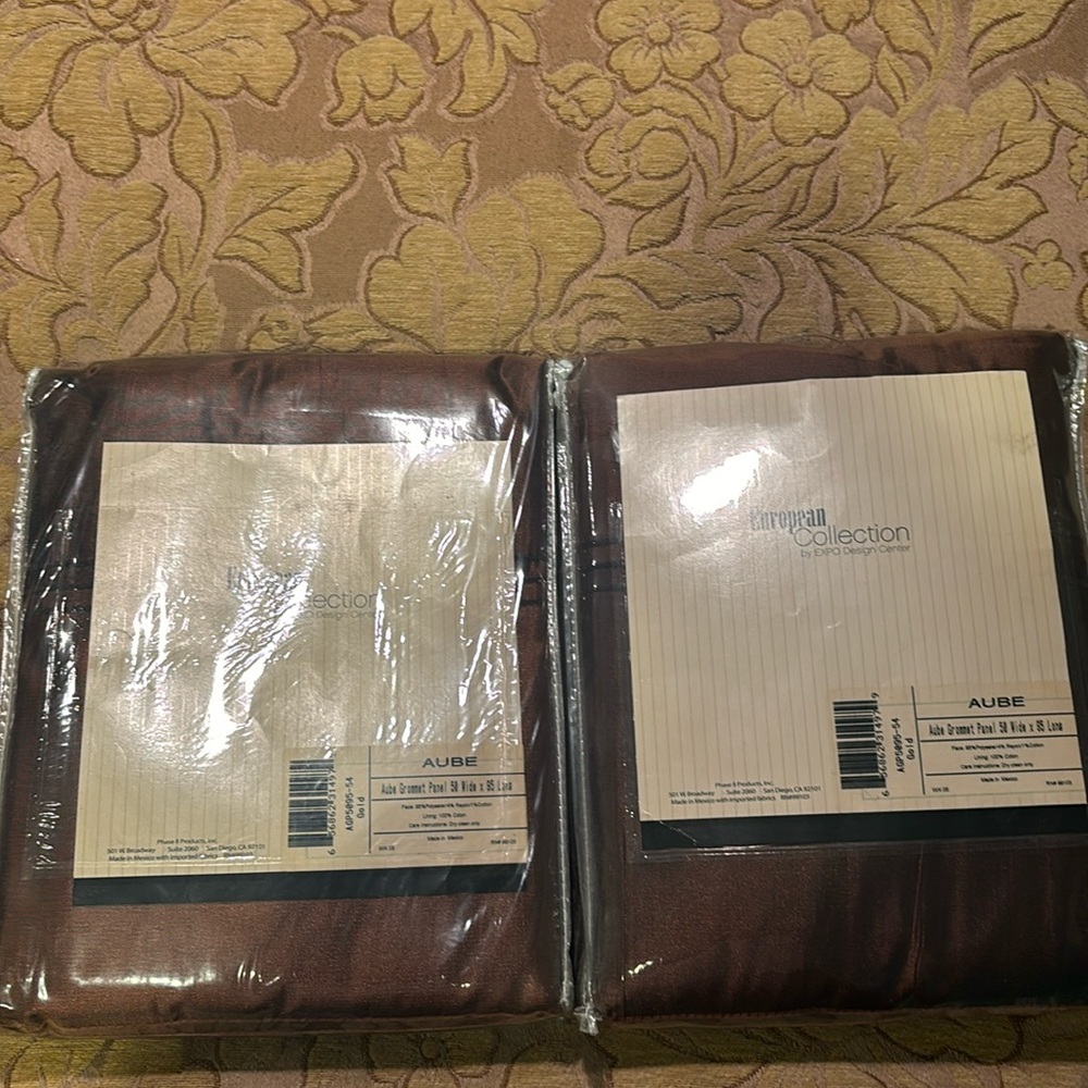 European collection curtains